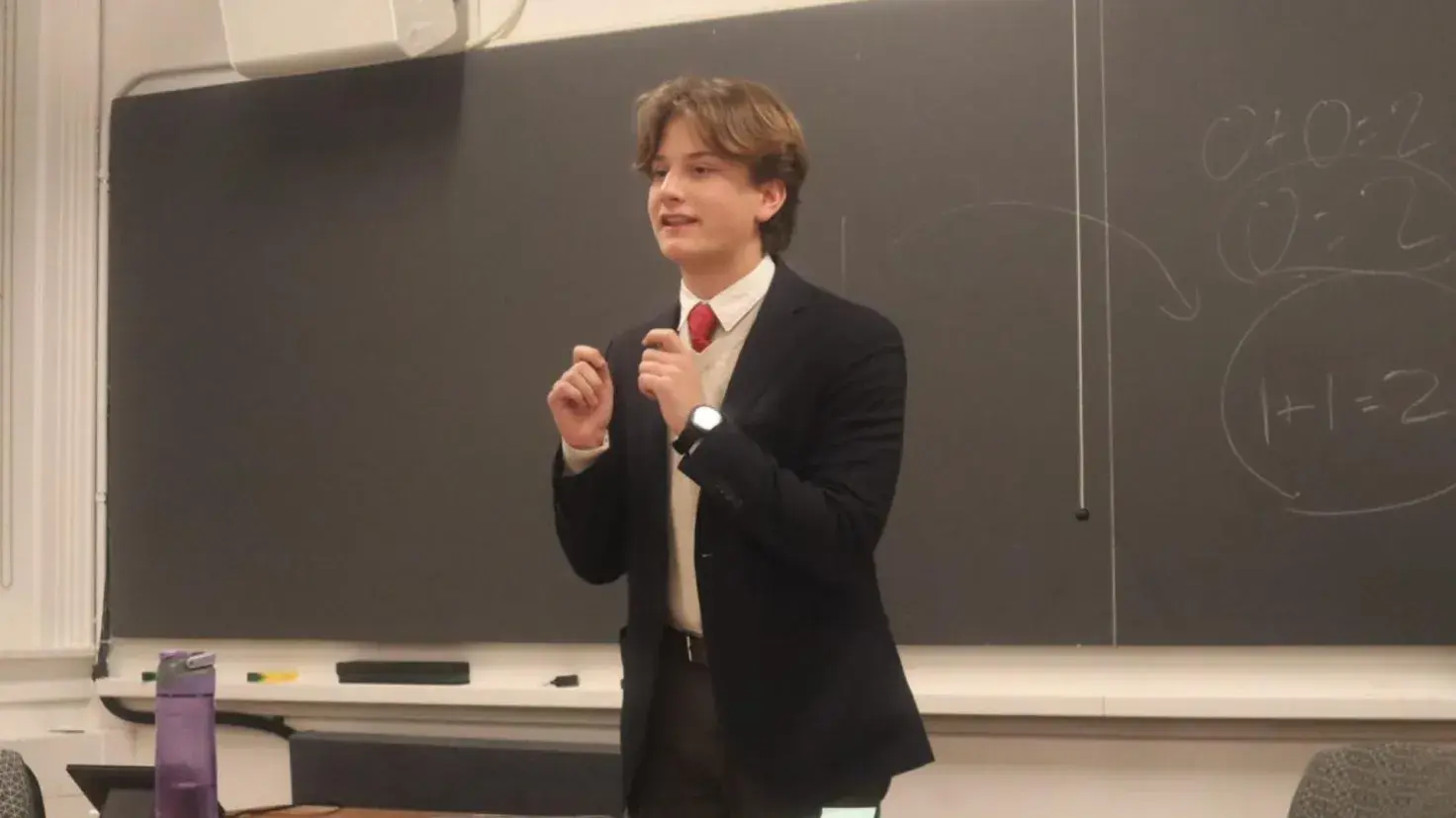 Santiago egresado de PrepaTec fue admitido en Harvard. Foto: Santiago Domenech.