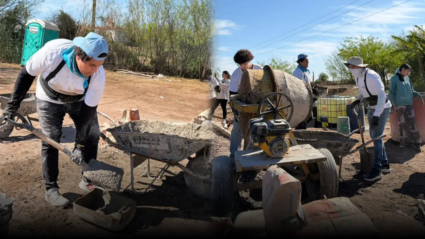 Estudiantes construyen casa en 3 días y la donan a familia sonorense