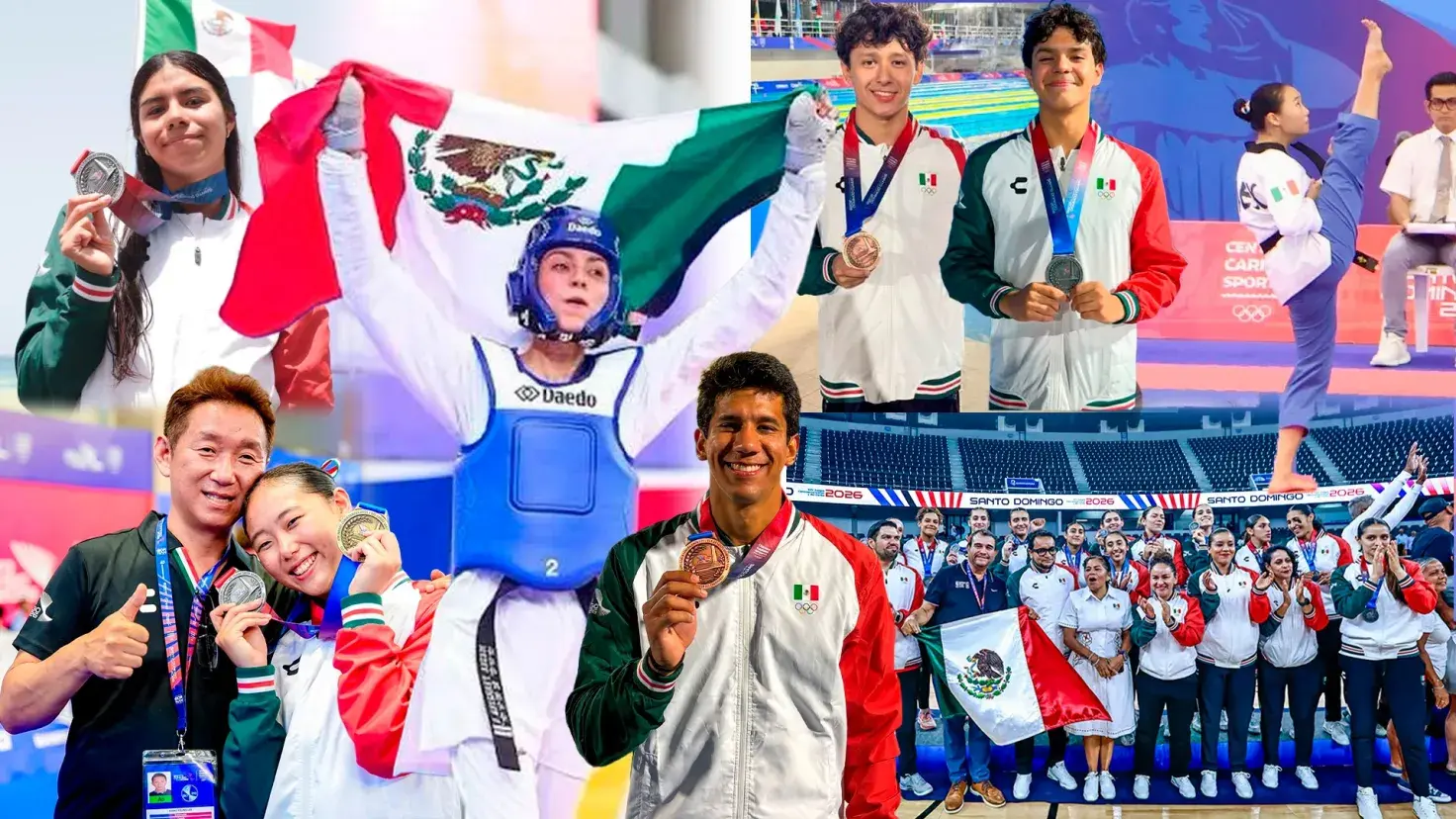 Atletas de la comunidad Tec representaron a México en los Juegos Centroamericanos.