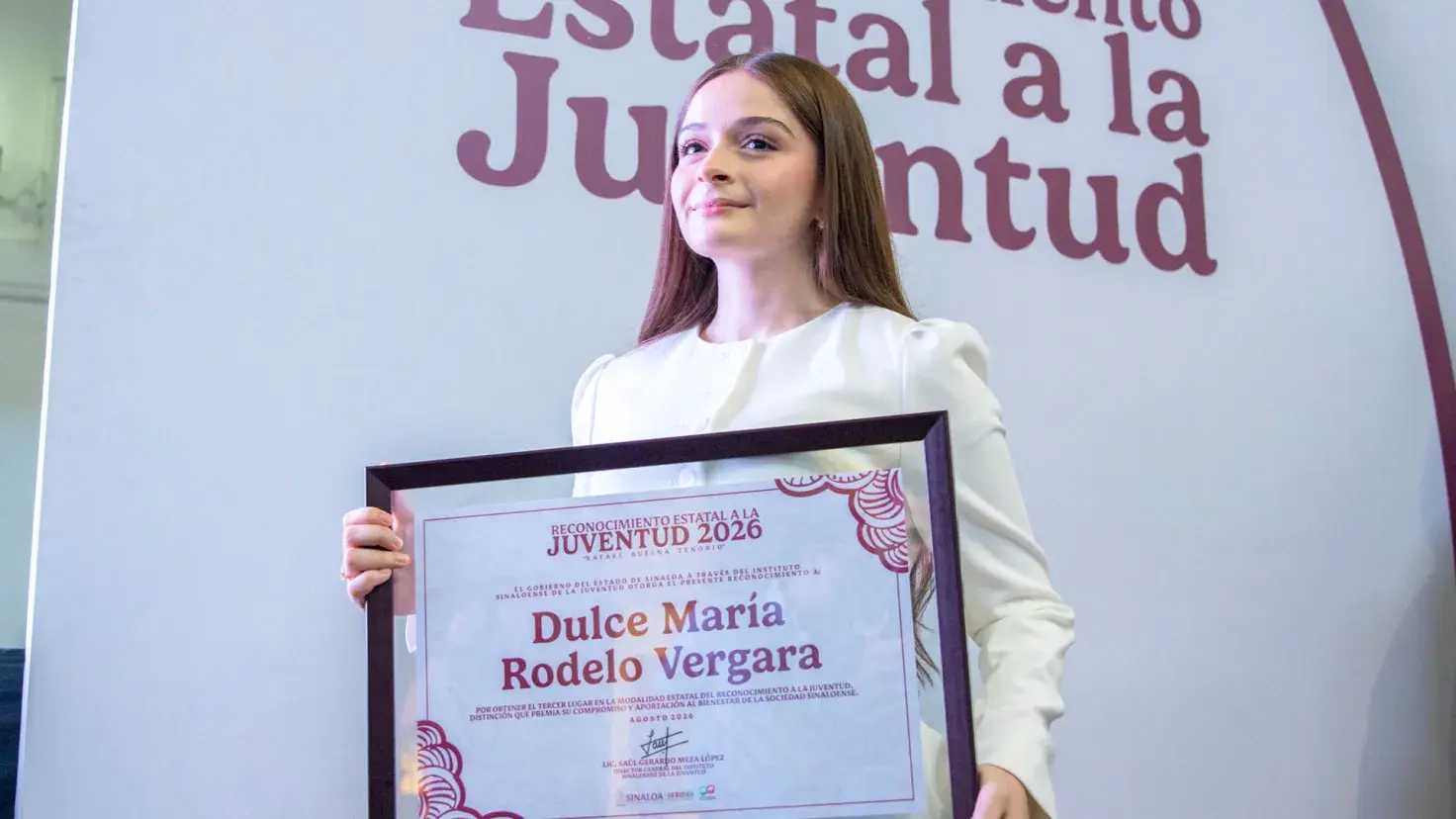 Dulce rodelo premio estatal juventud sinaloa