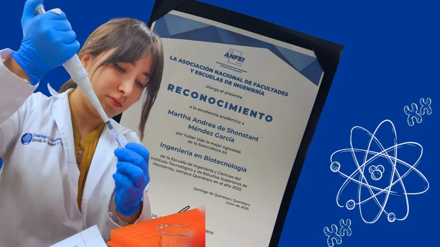 EXATEC de Campus Querétaro recibe premio nacional ANFEI 2020-2026