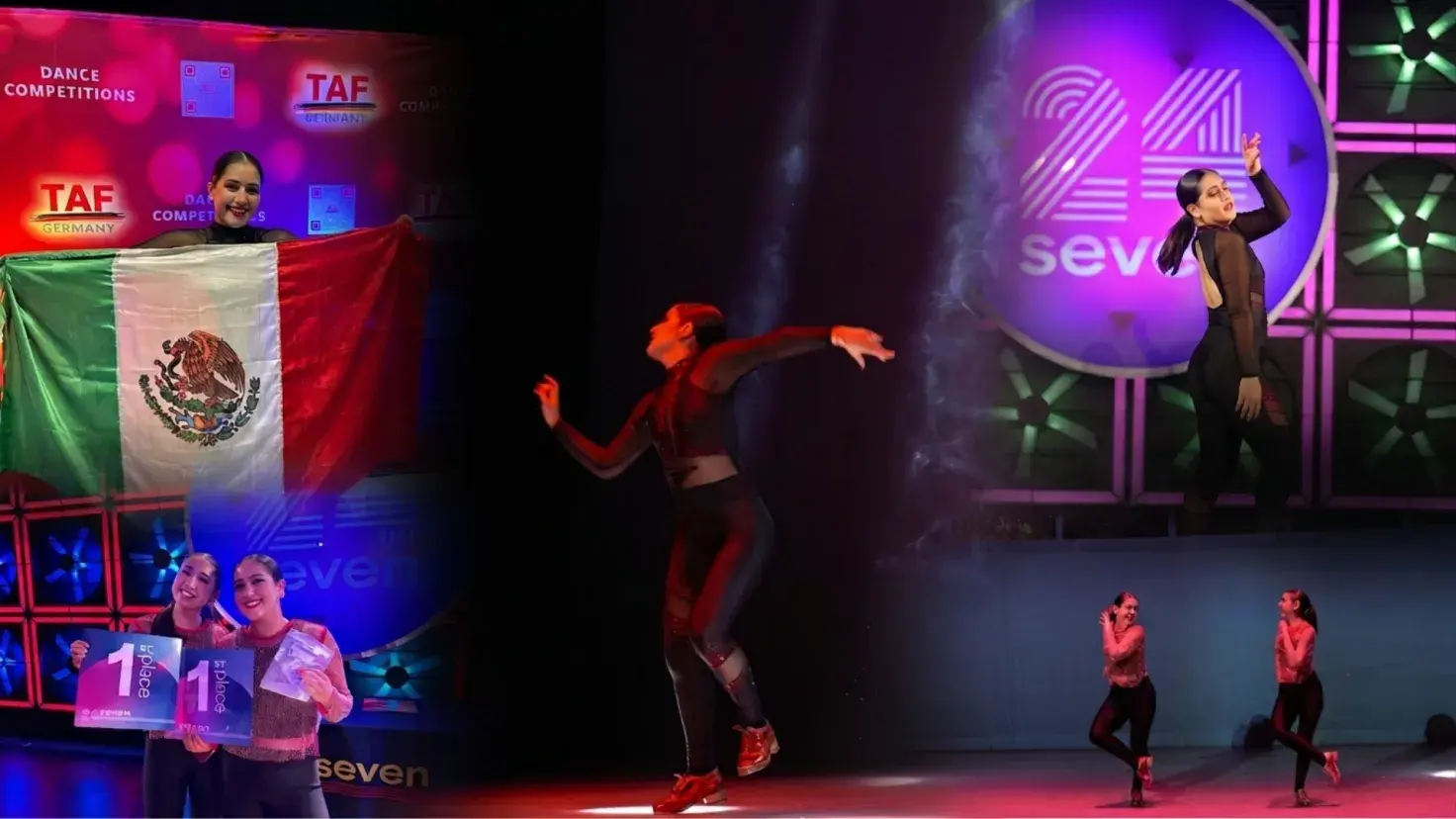 Mexicana representa a México en distintas competencias de baile