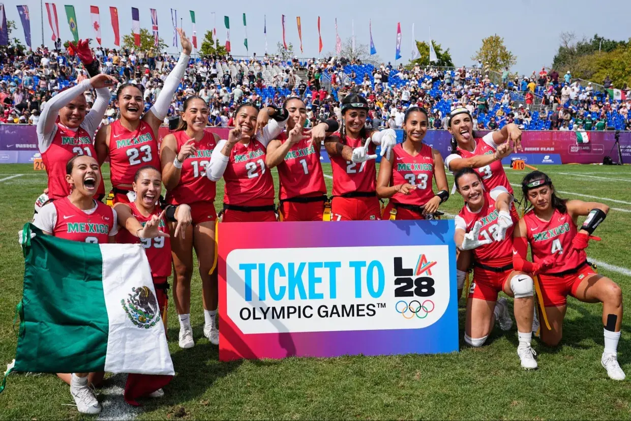 Seleccion femenil flag football