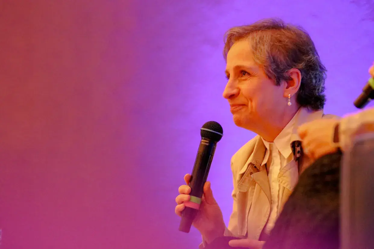 Portada conferencia Carmen Aristegui