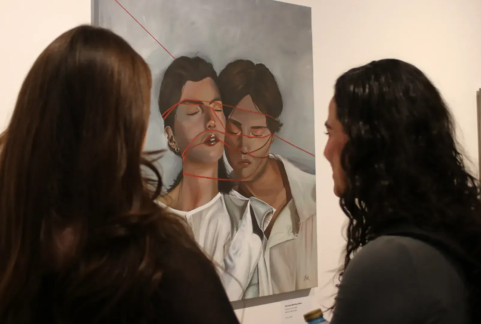 Obra de Fernanda Martínez expuesta en VIBRART