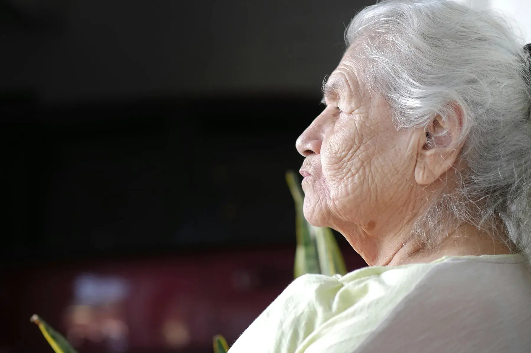 Mujer de la tercera edad
