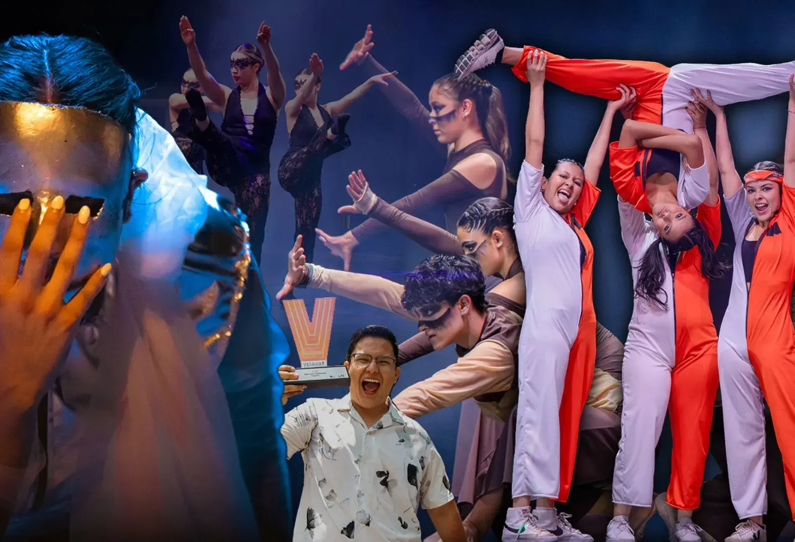 Estudiantes en el inicio de VIBRART 2026 del Tec