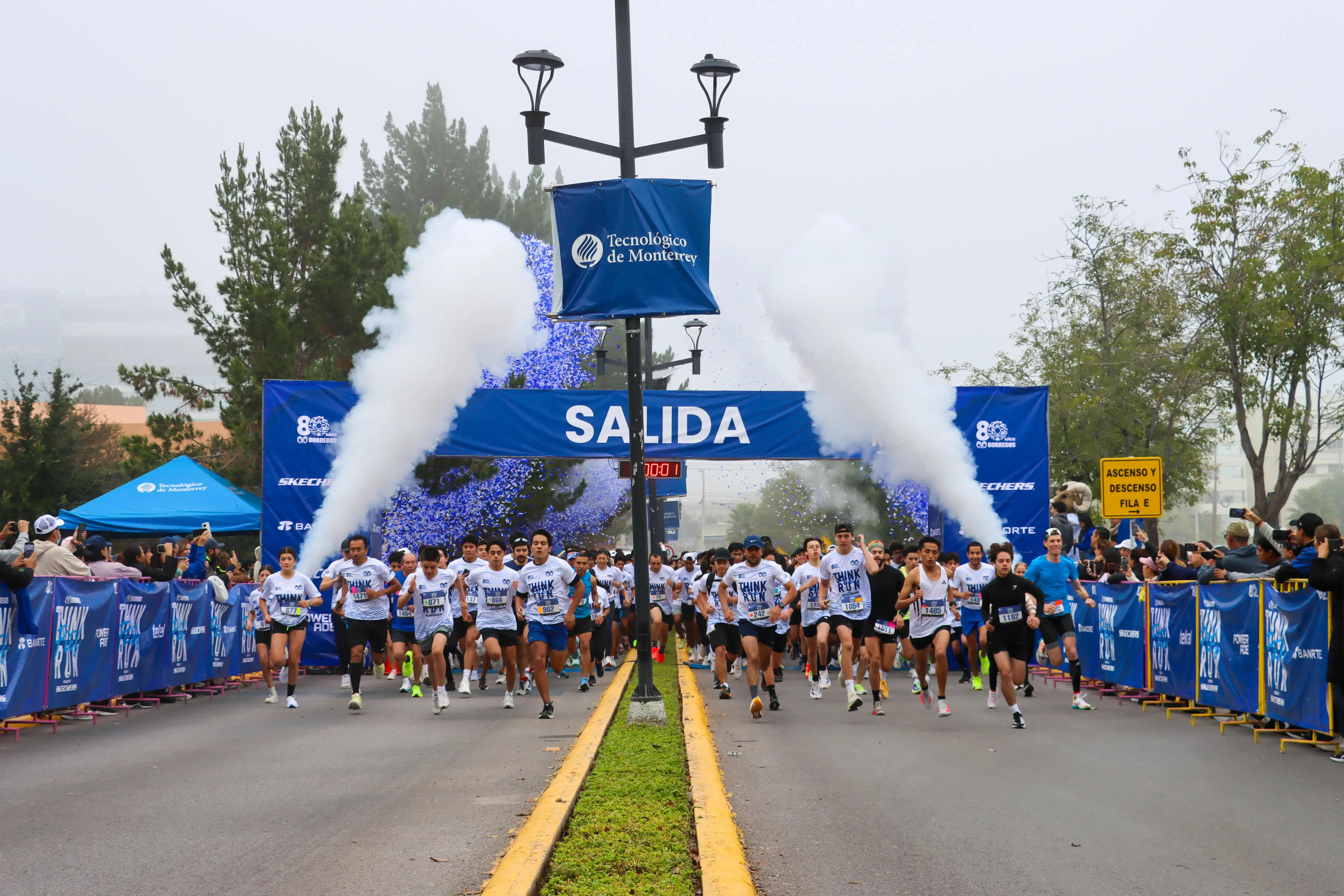 Carrera Think Feel run en Tec SLP
