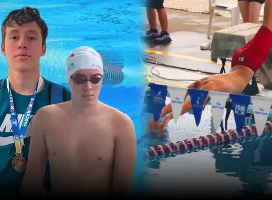 Miguel Arellano es primer lugar en natación a nivel estatal en Sonora