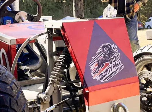 Detalle del monoplaza fabricado por Tec Racing Hidalgo