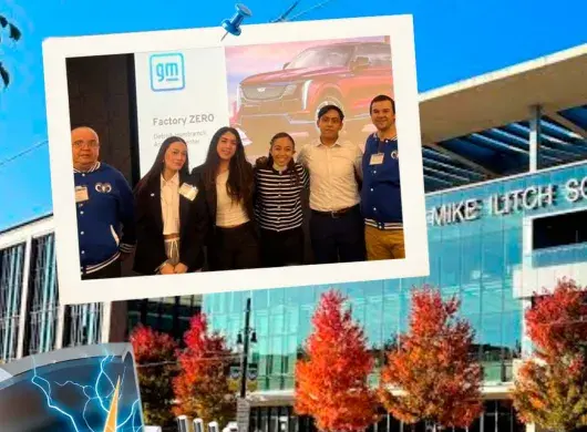 Estudiantes del Tec en Estado de México logran el segundo lugar en competencia internacional de cadena de suministro de General Motors, en Detroit.