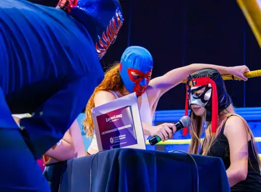 Final de Lucha Libro 2025 categoría preparatoria