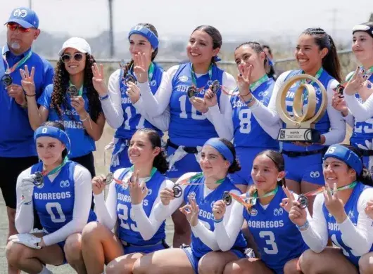Tricampeonas de flag juvenil