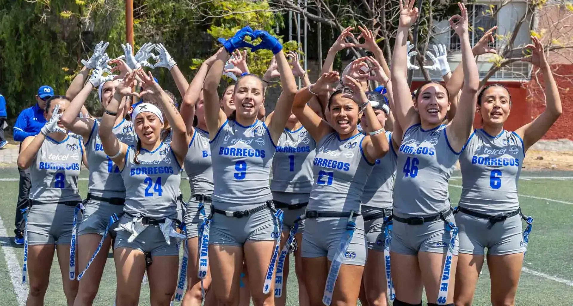 Borregos Santa Fe, bicampeonas de flag football de CONADEIP