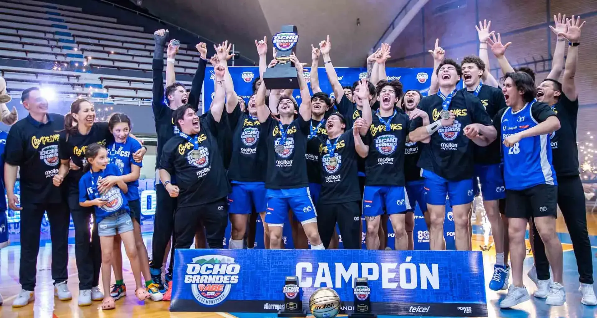 Borregos Santa Fe, campeones nacionales de baloncesto