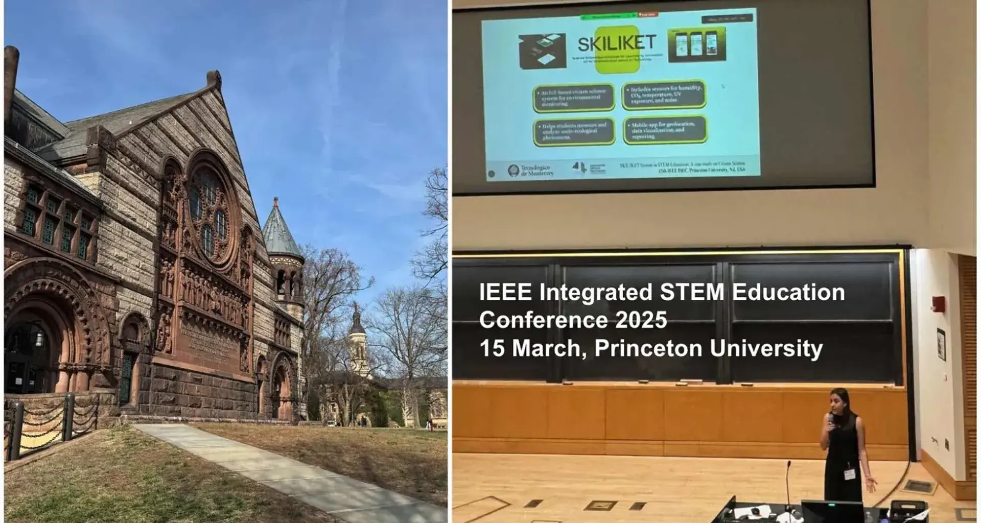 Princeton, alumna del Tec Guadaljara presenta paper en congreso.