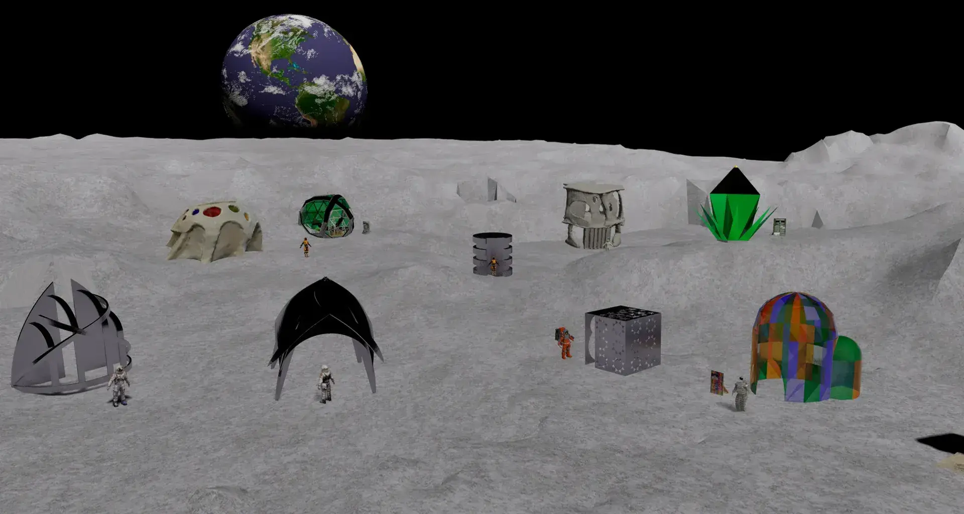 Habitáculos lunares sensoriales