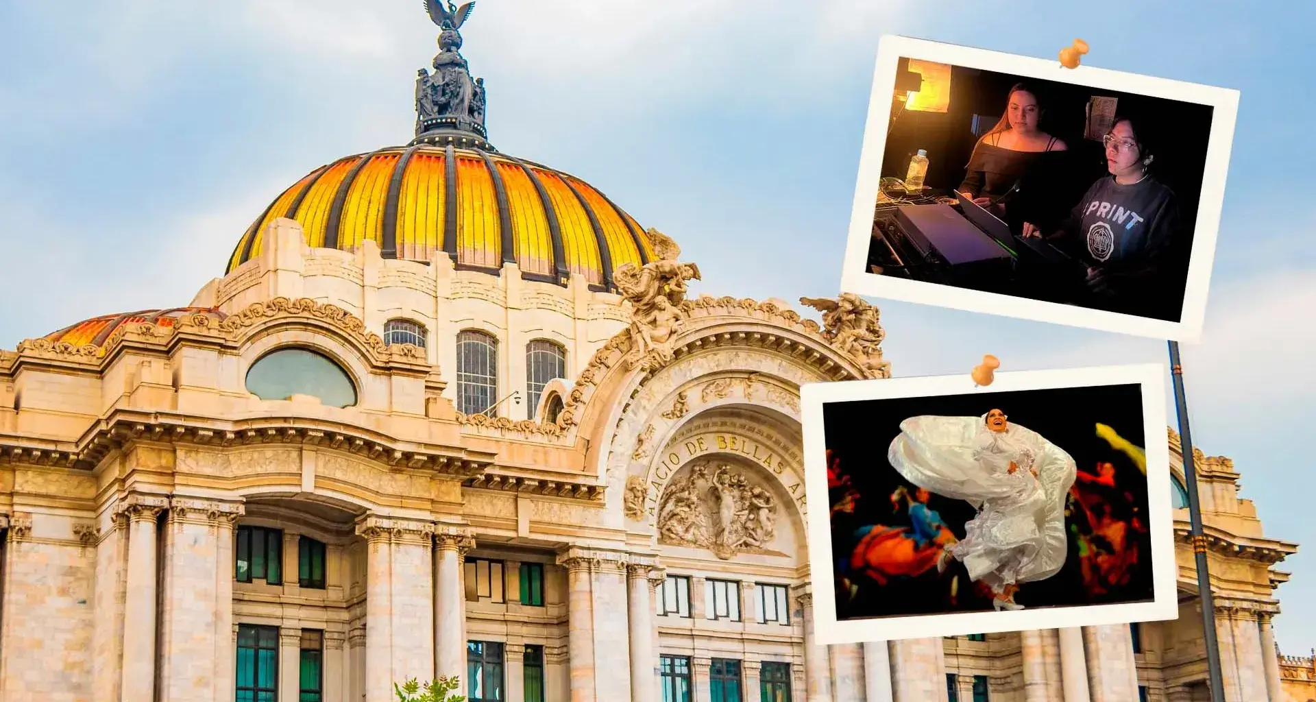 Estudiantes del Tec campus Estado de México colaboraron en el diseño de producción con la Compañía de Danza Folklórica de la CDMX en Bellas Artes.