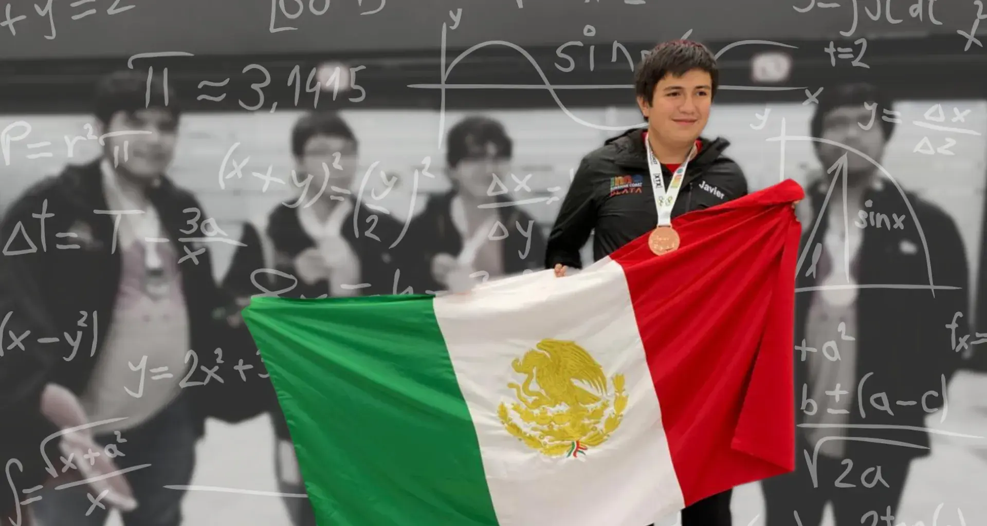 Javier Caram gana en Olimipiada Matemáticas