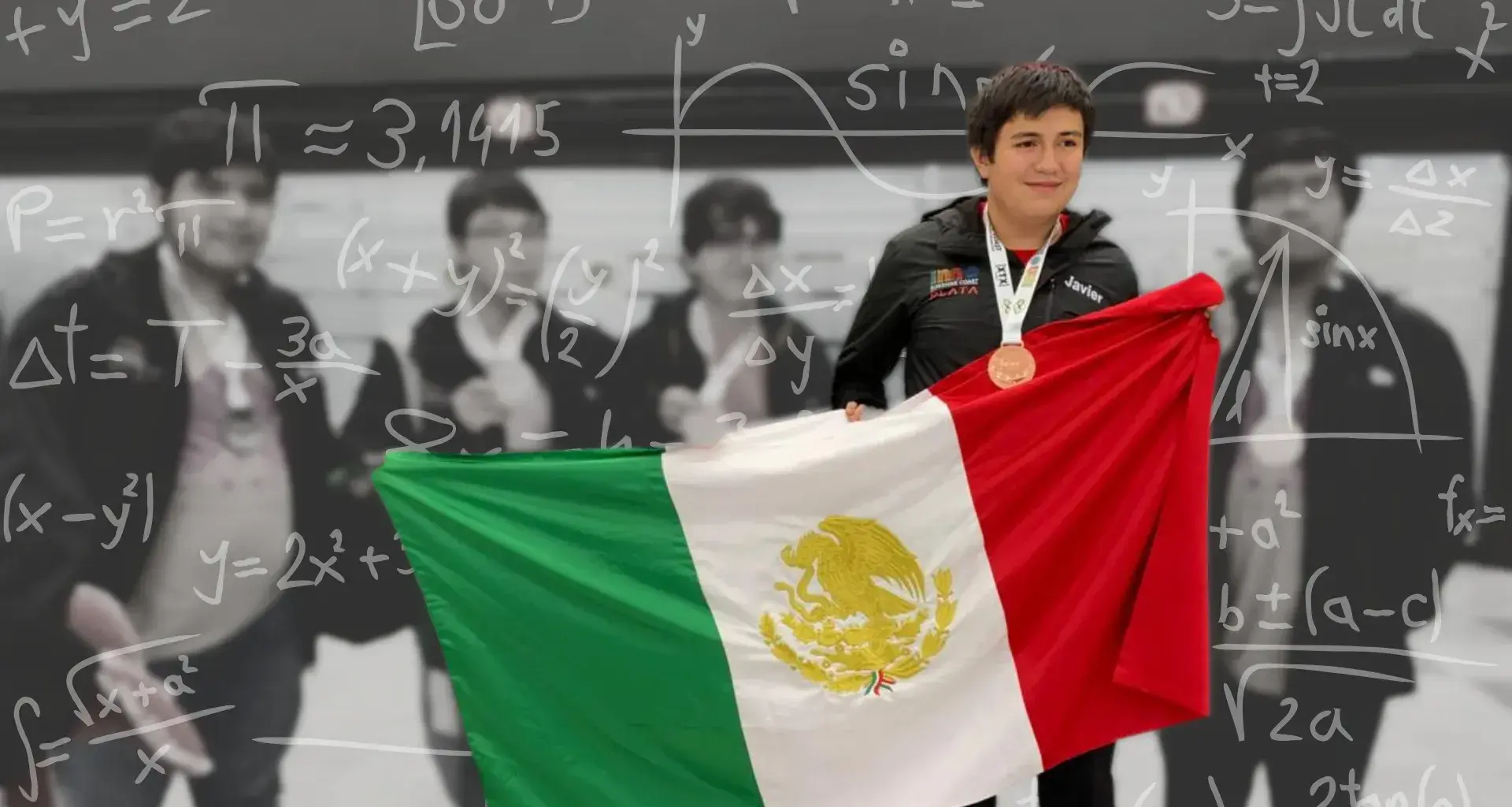 Javier Caram gana en Olimipiada Matemáticas