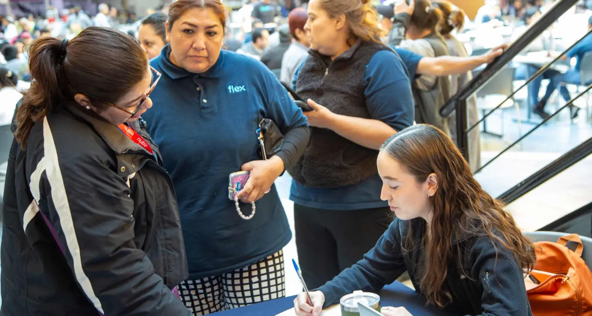 Prevención oftalmológica en Flex, campaña para colaboradores realizada por estudiantes del Tec Guadalajara. 