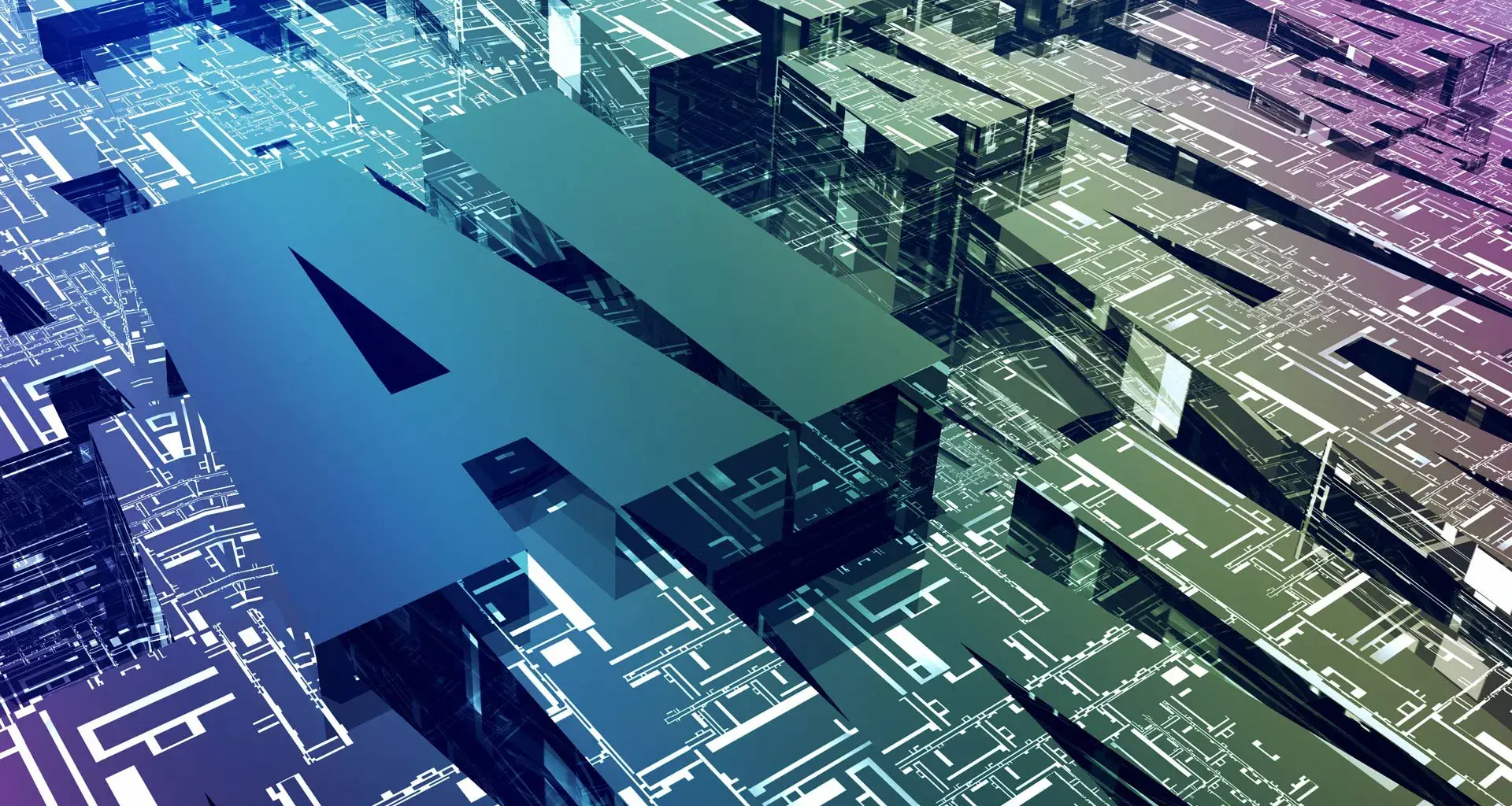 Ilustración conceptual de inteligencia artificial