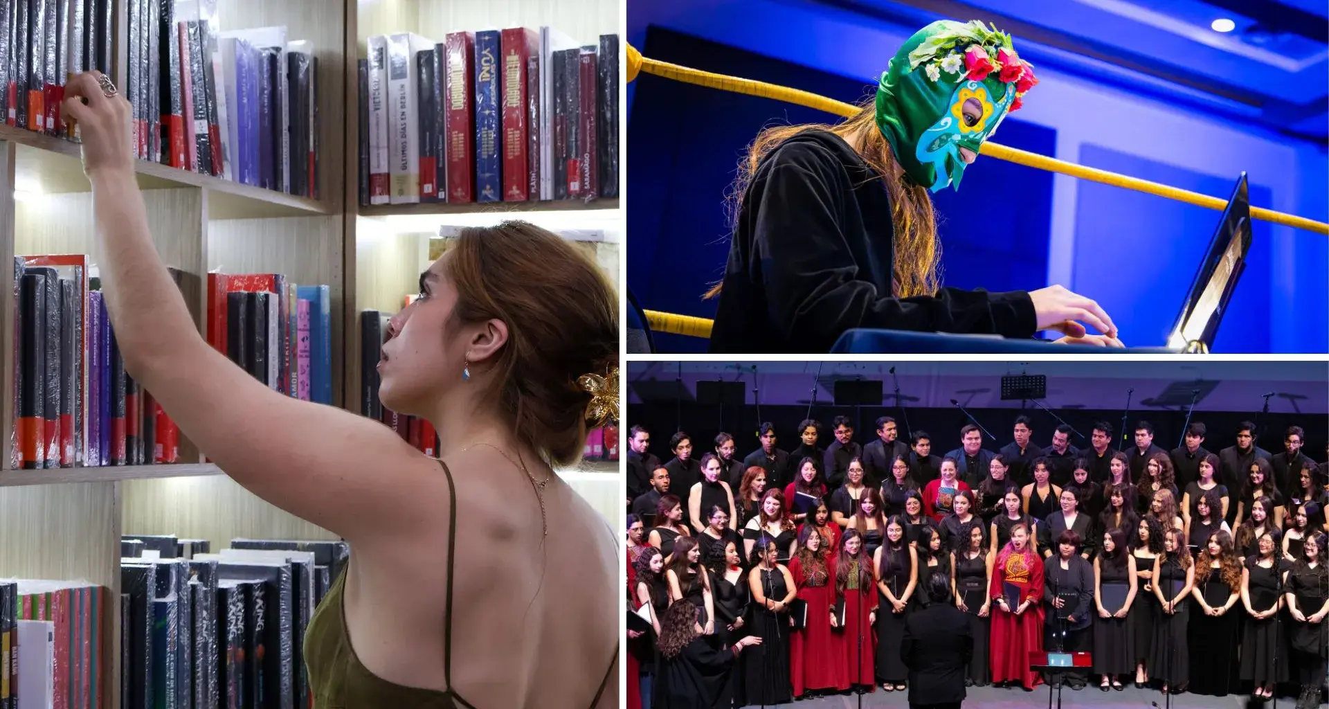 Con música, libros y hasta "lucha libre" se vivió la FIL Monterrey 2025