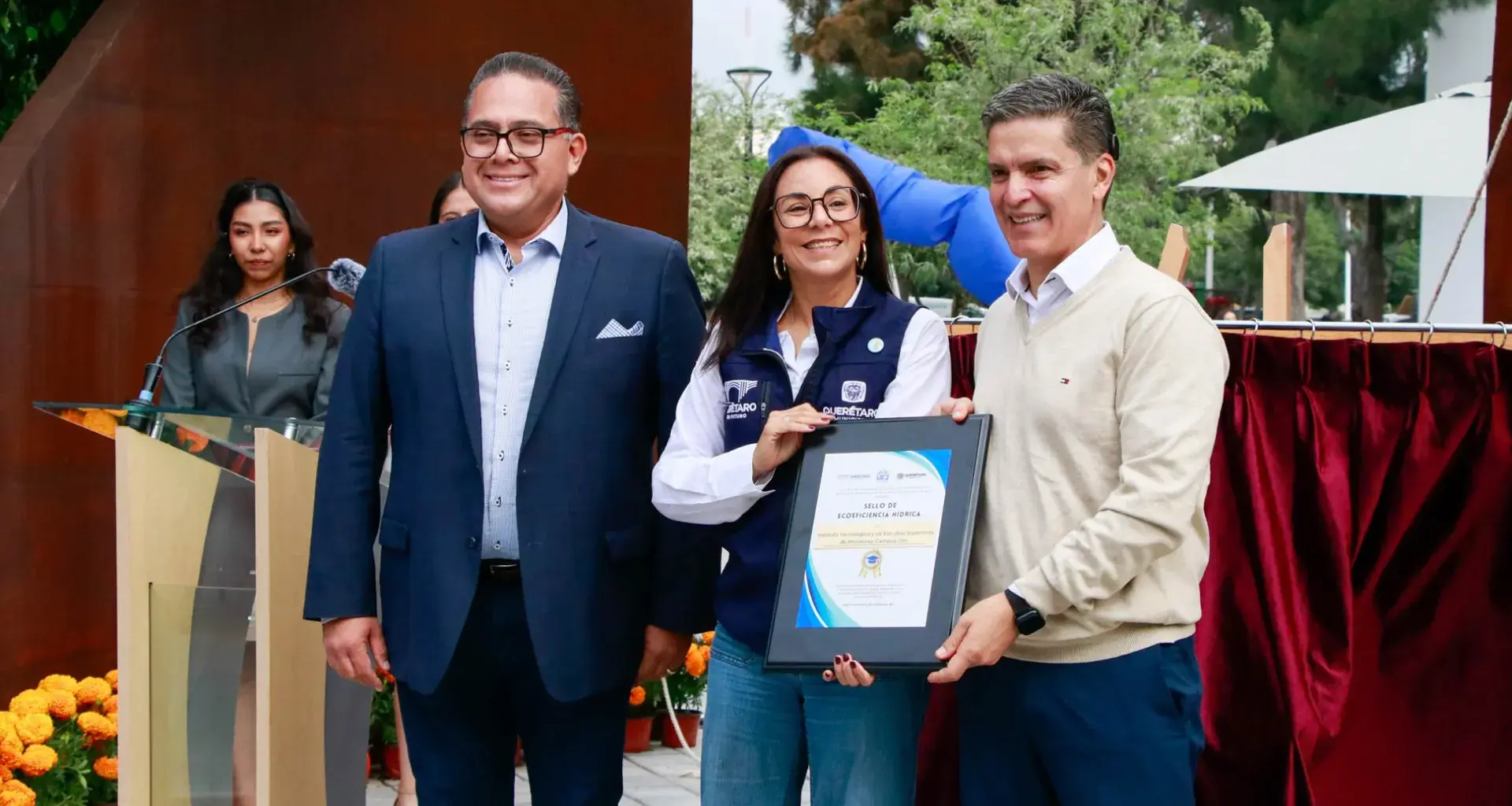 Tec campus Querétaro se hizo acreedor a dos certificaciones por su plan de sostenibilidad ecológica y acciones por el cuidado del agua..