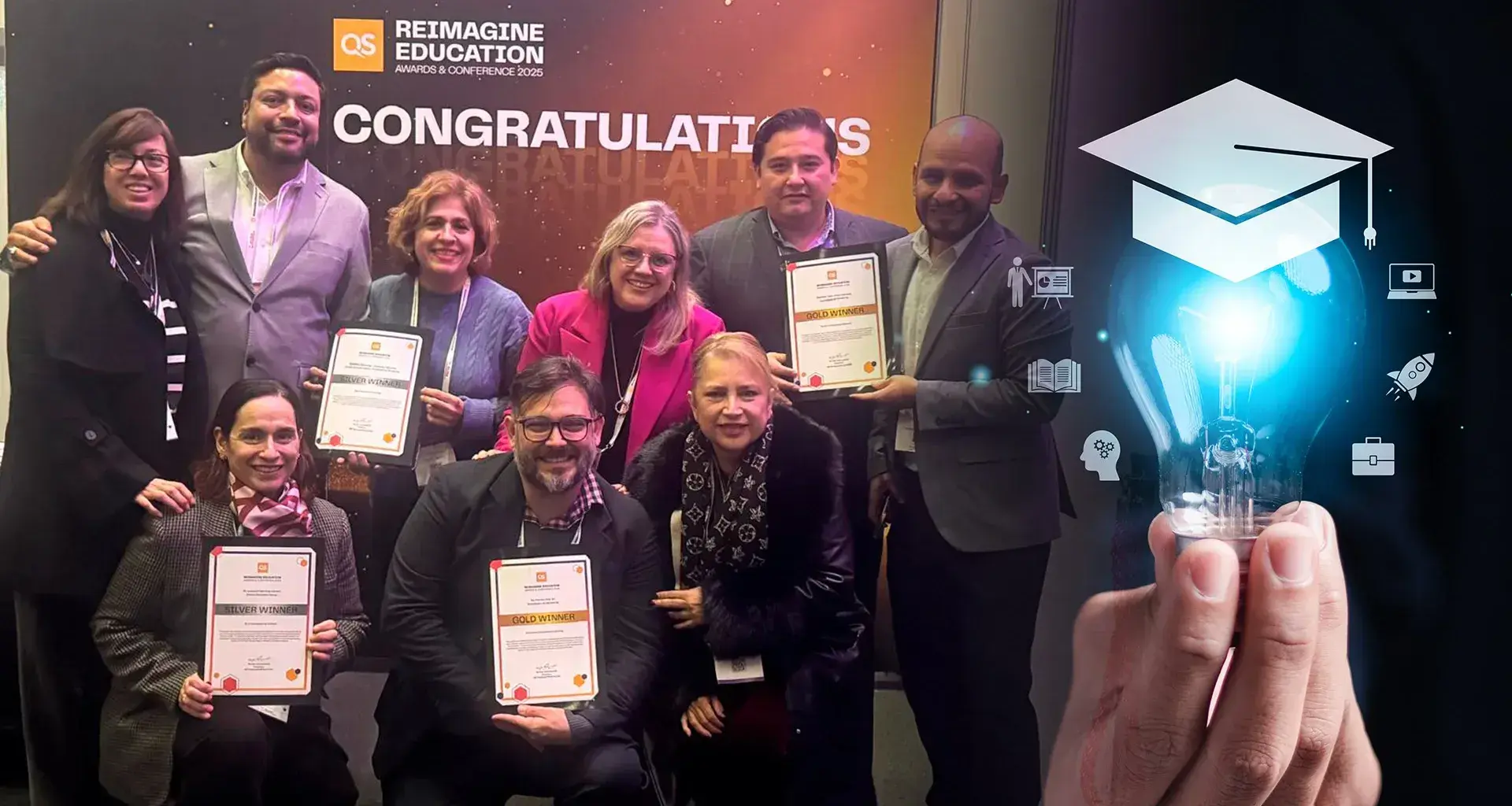 Tec academics win four top global educational innovation awards