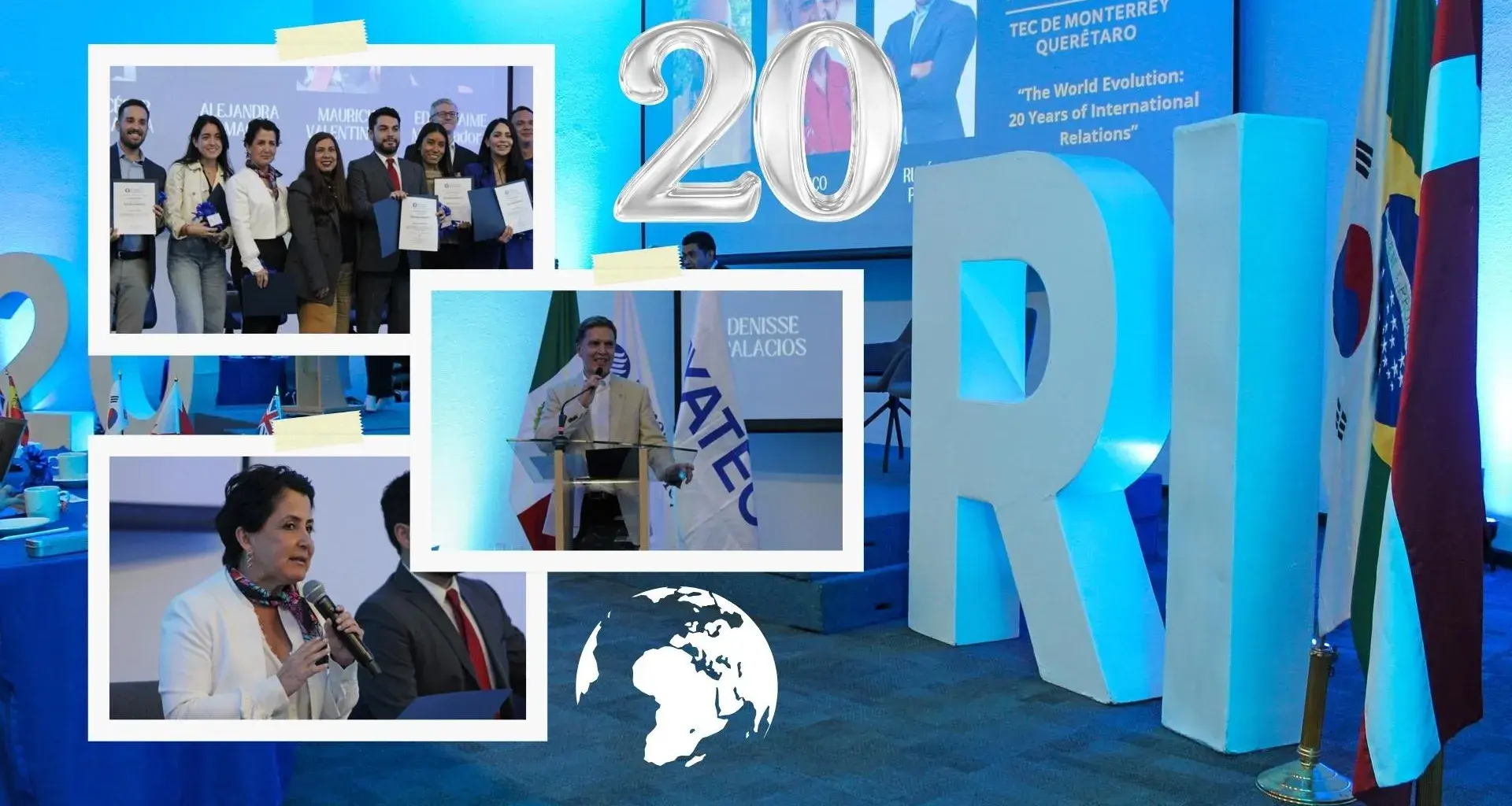 Relaciones Internacionales celebra 20 años en el Tec de Monterrey campus Querétaro.