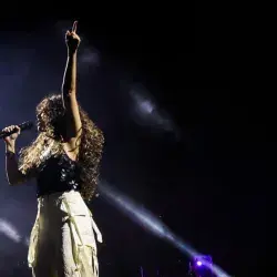 Marian González fue una de las artistas principales en el festival GDLuz 2025