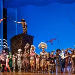 foto del musical del Rey León
