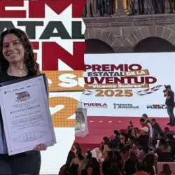 Alumna Tec Puebla recibe mención honorífica en el Premio Estatal a la Juventud