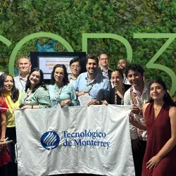 La delegación del Tec de Monterrey durante la COP 30 que se realizó en Brazil.