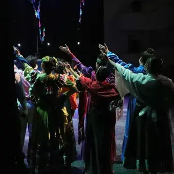 Baile folclórico de Jalisco en el espectáculo de Estampas de México del Tec Guadalajara.