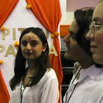 Fiesta de humanidades en PrepaTec Santa Anita para celebrar Día de Muertos.