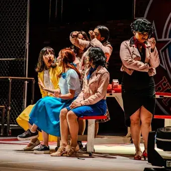 Dos elencos montaron dos funciones del Tec de Monterrey. Foto: Claudia Mendoza.