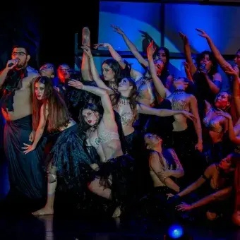 Compañías de Ballet y Danza Árabe interpretaron La Bruja Concierto ensamble Homenaje a mi México Popular del Tec campus Puebla