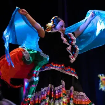Compañía de Folclor en escena Concierto ensamble Homenaje a mi México Popular del Tec campus Puebla