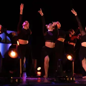 Compañía de Ballet interpreta Abrázame Muy Fuerte Concierto ensamble Homenaje a mi México Popular del Tec campus Puebla