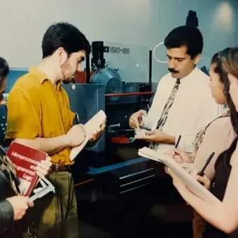 Laboratorios de ingeniería en sus primeros años en el Tec de Monterrey campus Laguna