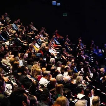 El Auditorio Luis Elizondo lució lleno. Alondra de la Parra, Tec de Monterrey.