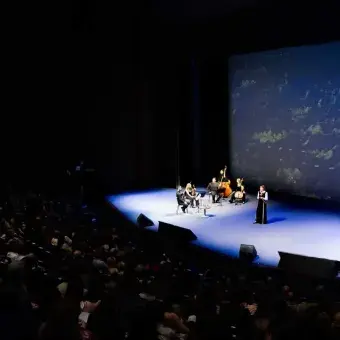 Alondra de la Parra compartió su visión de liderazgo. Alondra de la Parra, Tec de Monterrey.