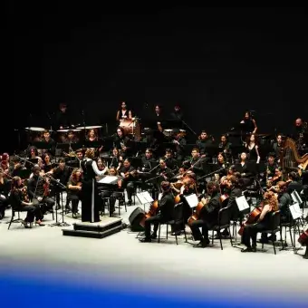 El evento concluyó con la presentación de la Orquesta Sinfónica Tec. Alondra de la Parra, Tec de Monterrey.