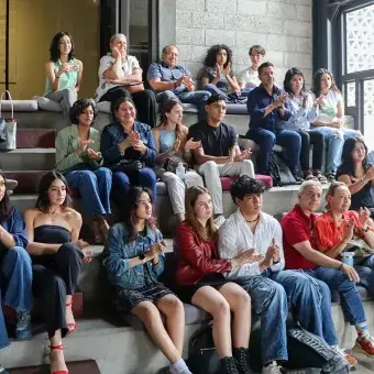 Estudiantes de primer semestre del área de Estudios Creativos del Tec campus Cuernavaca exhibieron en el museo La Tallera la muestra de videoarte “La imagen se hizo y dejó huella”.