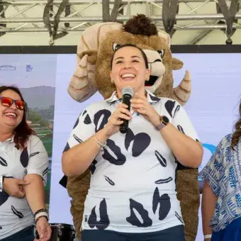 EXATEC durante la clausura del torneo