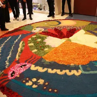 Fiesta del día de muertos en PrepaTec Santa Anita.