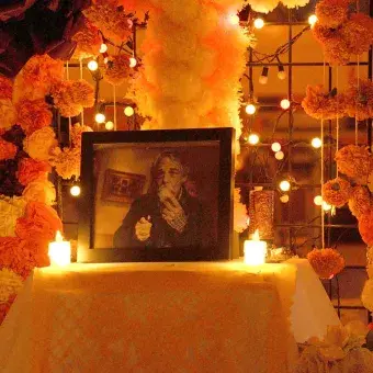 Fiesta del día de muertos en PrepaTec Santa Anita.