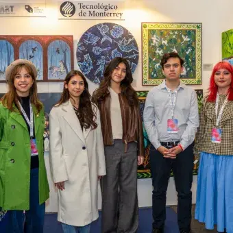 La experiencia en BADA incluyó curaduría, montaje y contacto directo con el público, más allá de la exhibición de obra.