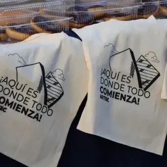 Durante el evento Back2Tec se dio la bienvenida a los estudiantes.